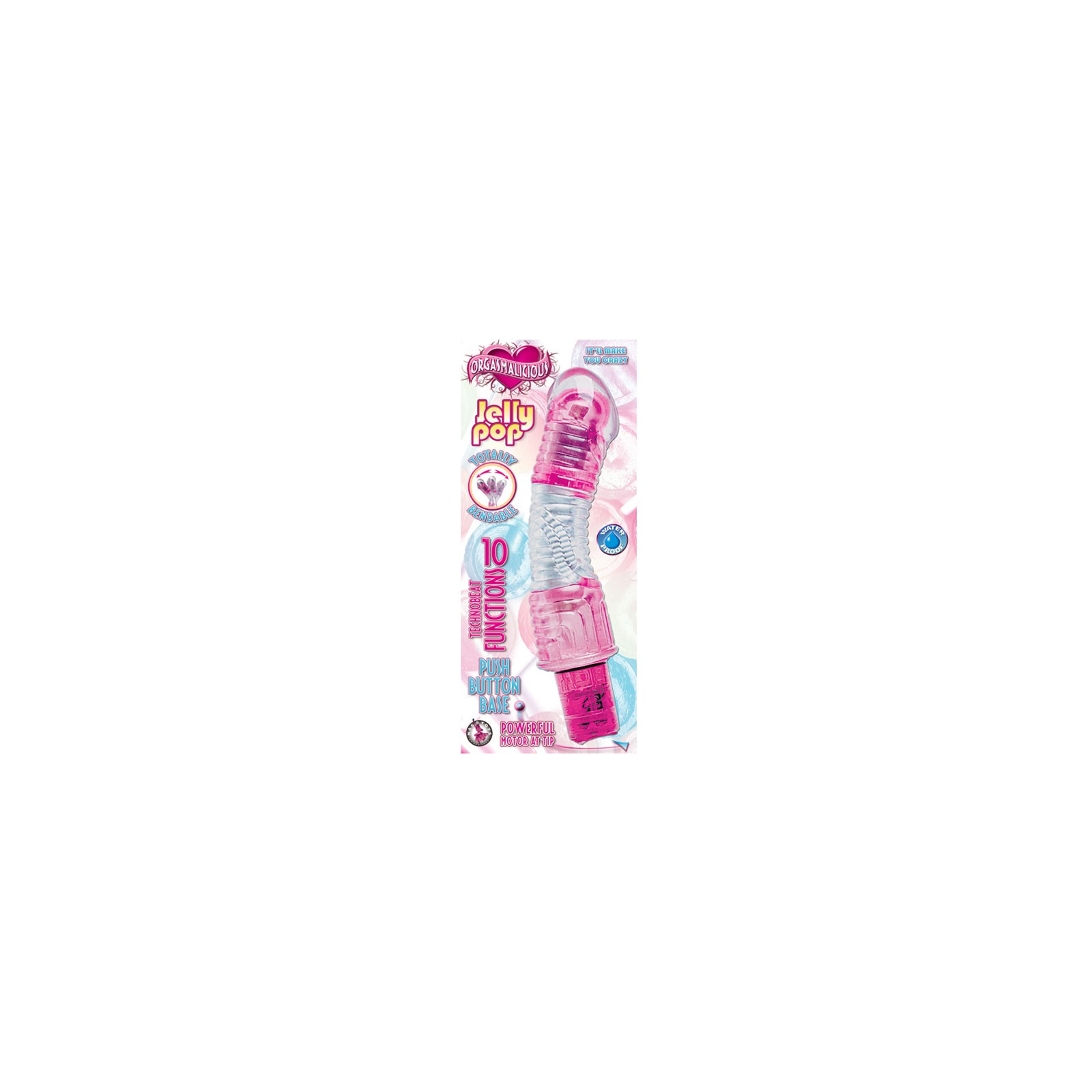 Orgasmalicious Jelly Pop Multispeed Vibrator Orgasmalicious Jelly Pop Multispeed Vibrator
