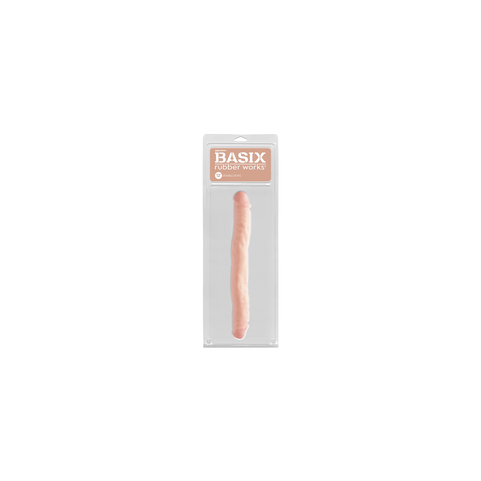 Dildo Doble Pipedream Basix Rubber Works de 12 Pulgadas Dildo Doble Pipedream Basix Rubber Works de 12 Pulgadas