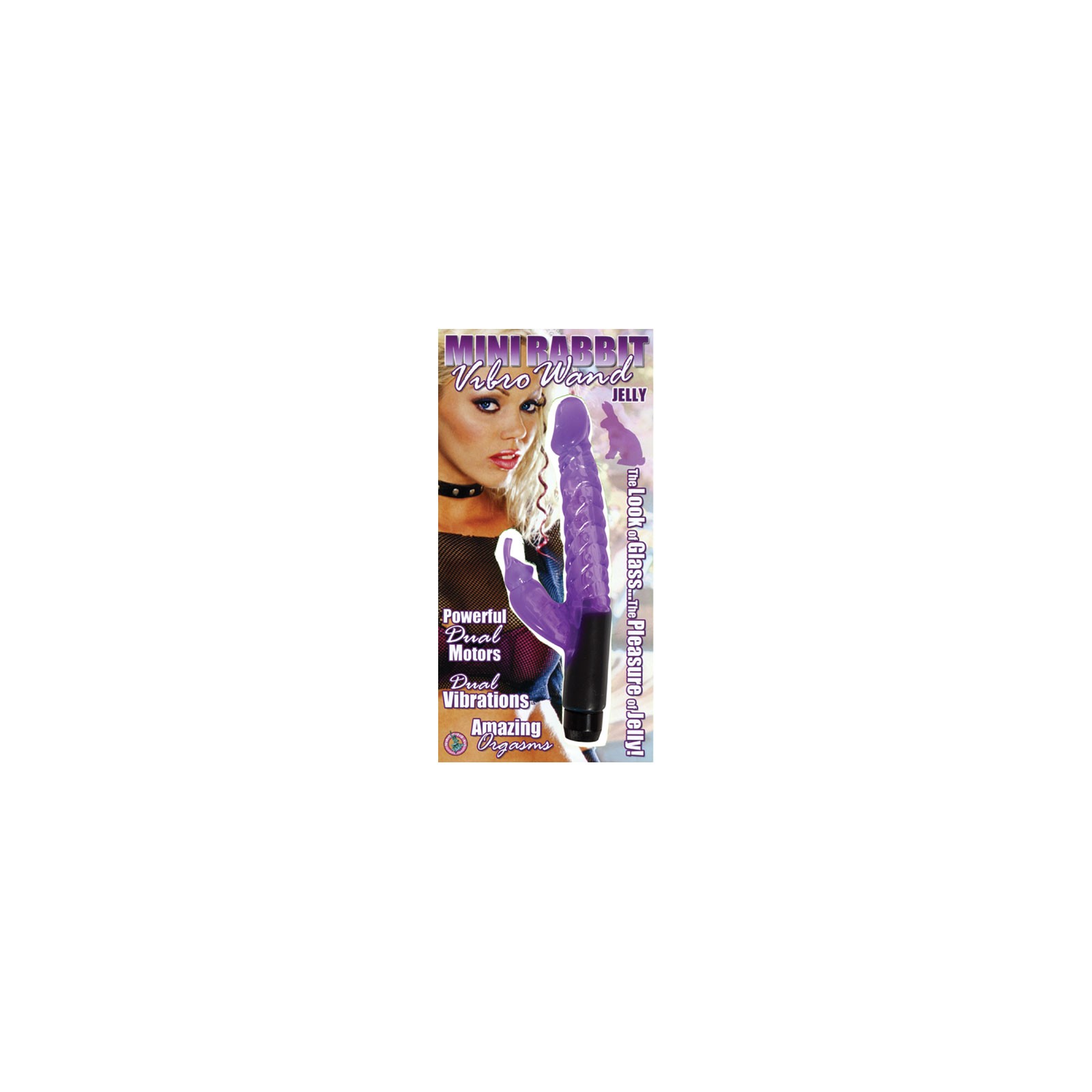 Mini Rabbit Vibro Wand Clit Stimulator Purple Mini Rabbit Vibro Wand Clit Stimulator Purple