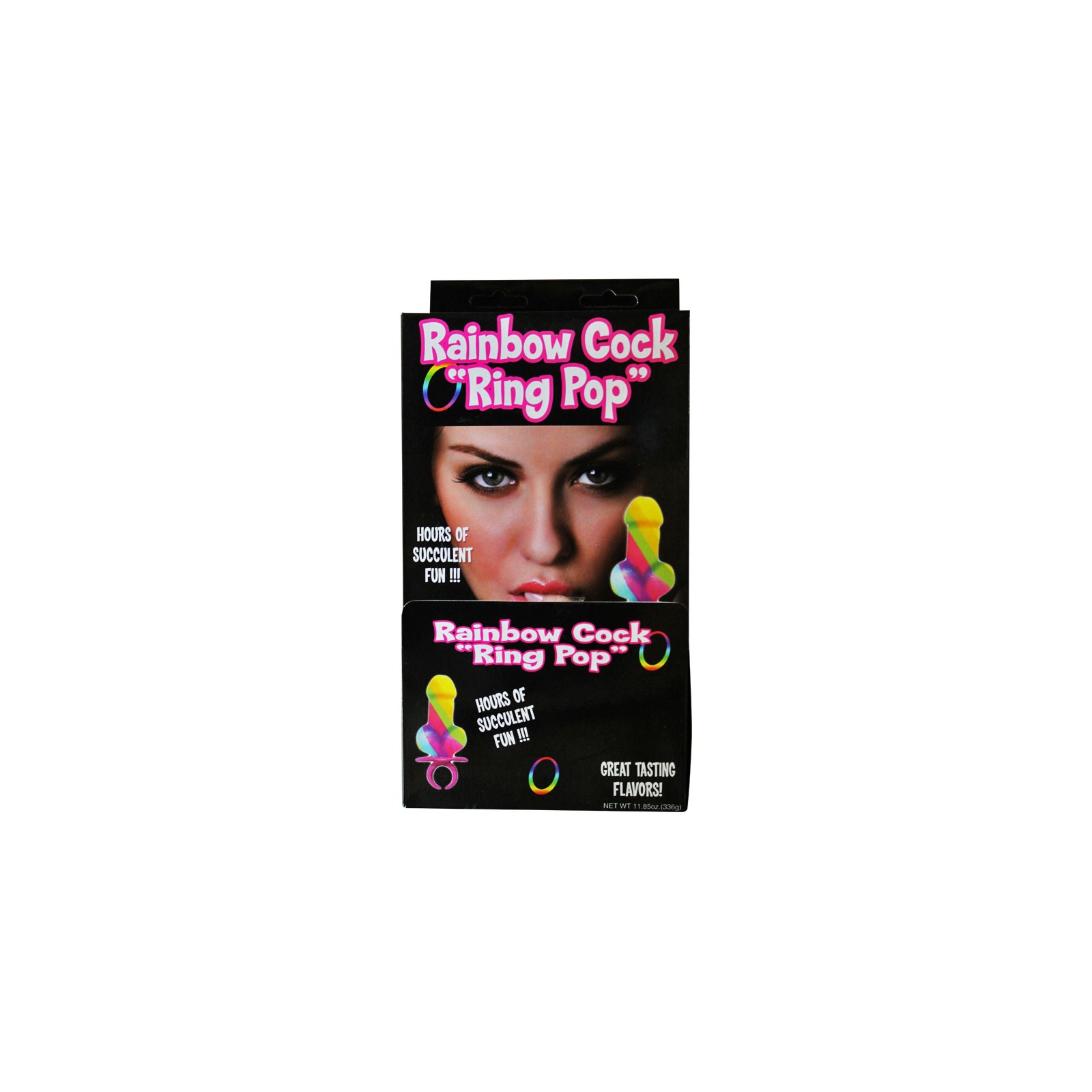 Rainbow Ring Pop Display - Fun Party Treats Rainbow Ring Pop Display - Fun Party Treats