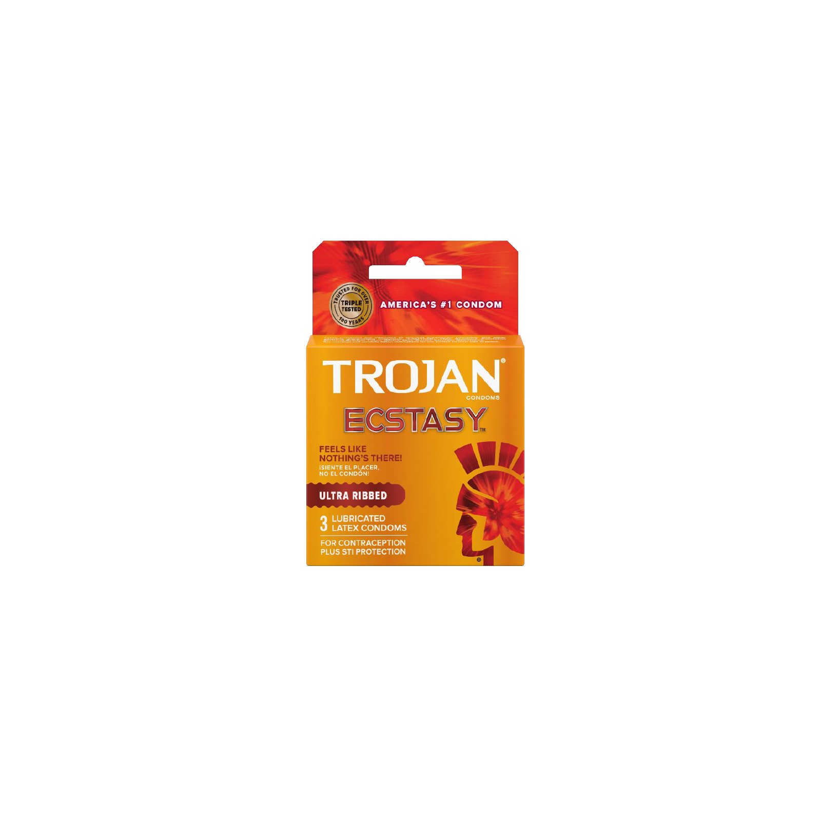 Trojan Ultra Ribbed Ecstasy - Enhanced Pleasure Trojan Ultra Ribbed Ecstasy - Enhanced Pleasure