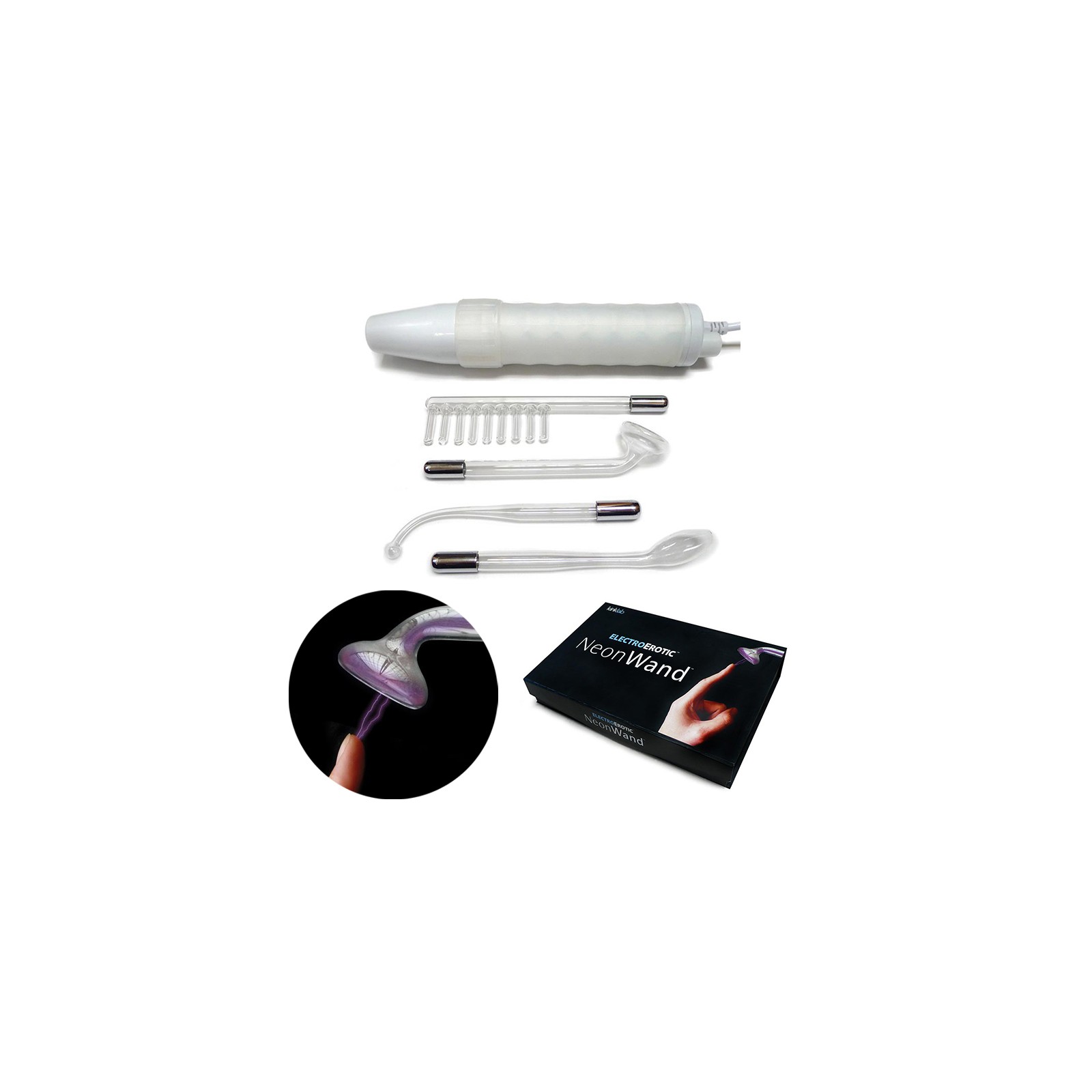 KinkLab Neon Wand Electrosex Kit KinkLab Neon Wand Electrosex Kit