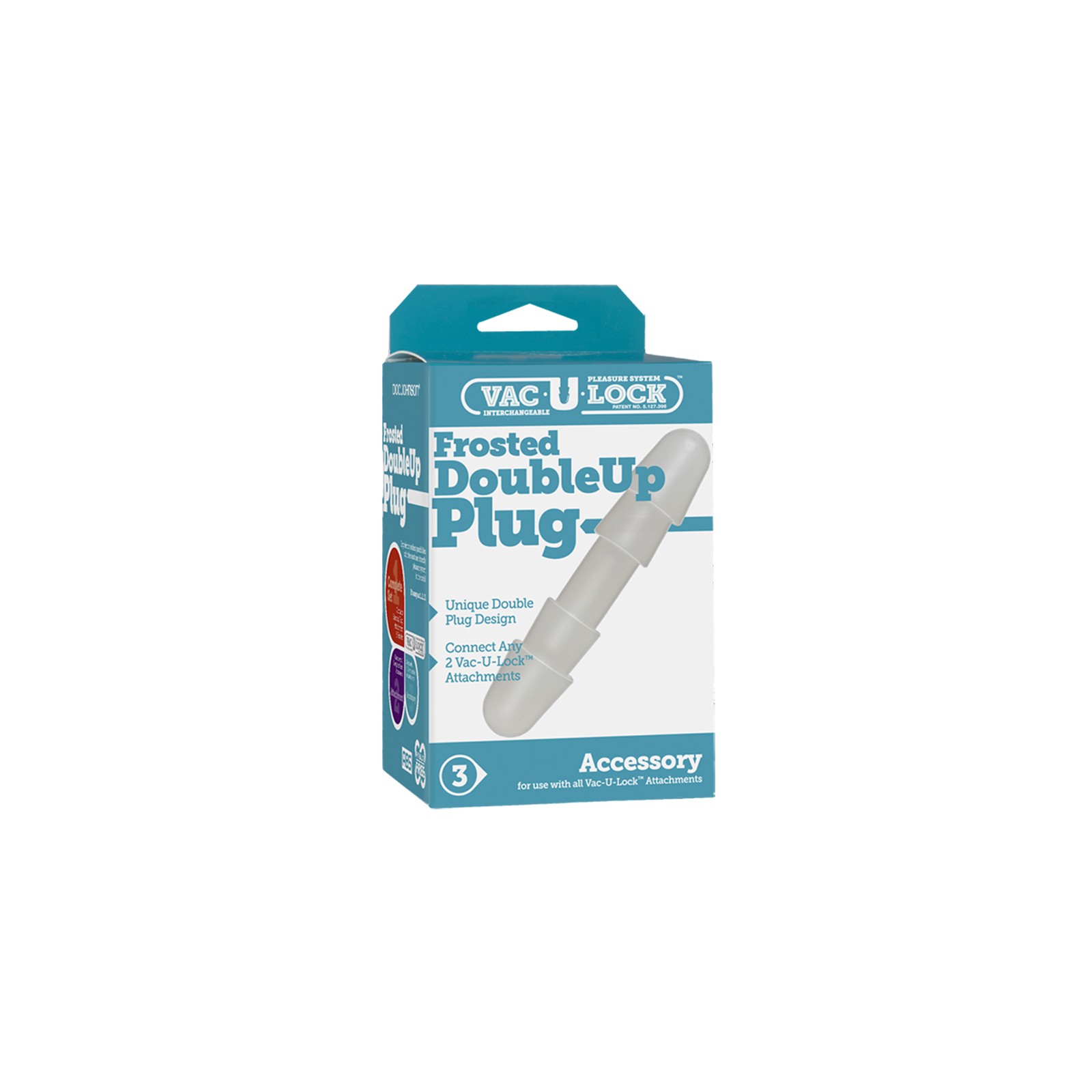 Vac-U-Lock Tapón Frosted DoubleUp Vac-U-Lock Tapón Frosted DoubleUp