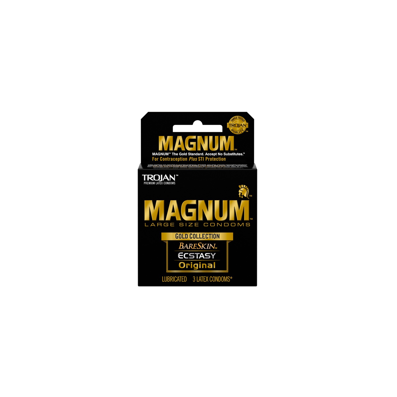 Trojan Magnum Colección Dorada 3pk Trojan Magnum Colección Dorada 3pk