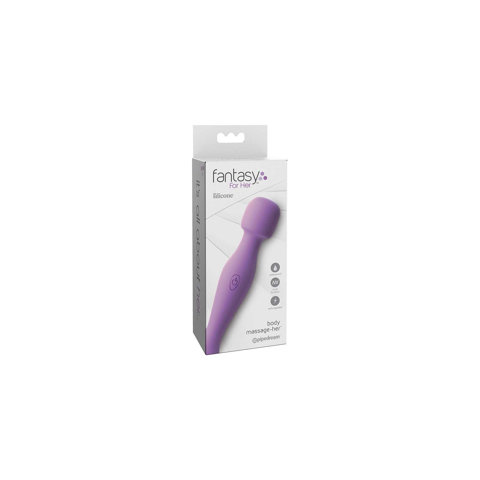 Pipedream Rechargeable Wand Vibrator Purple Pipedream Rechargeable Wand Vibrator Purple