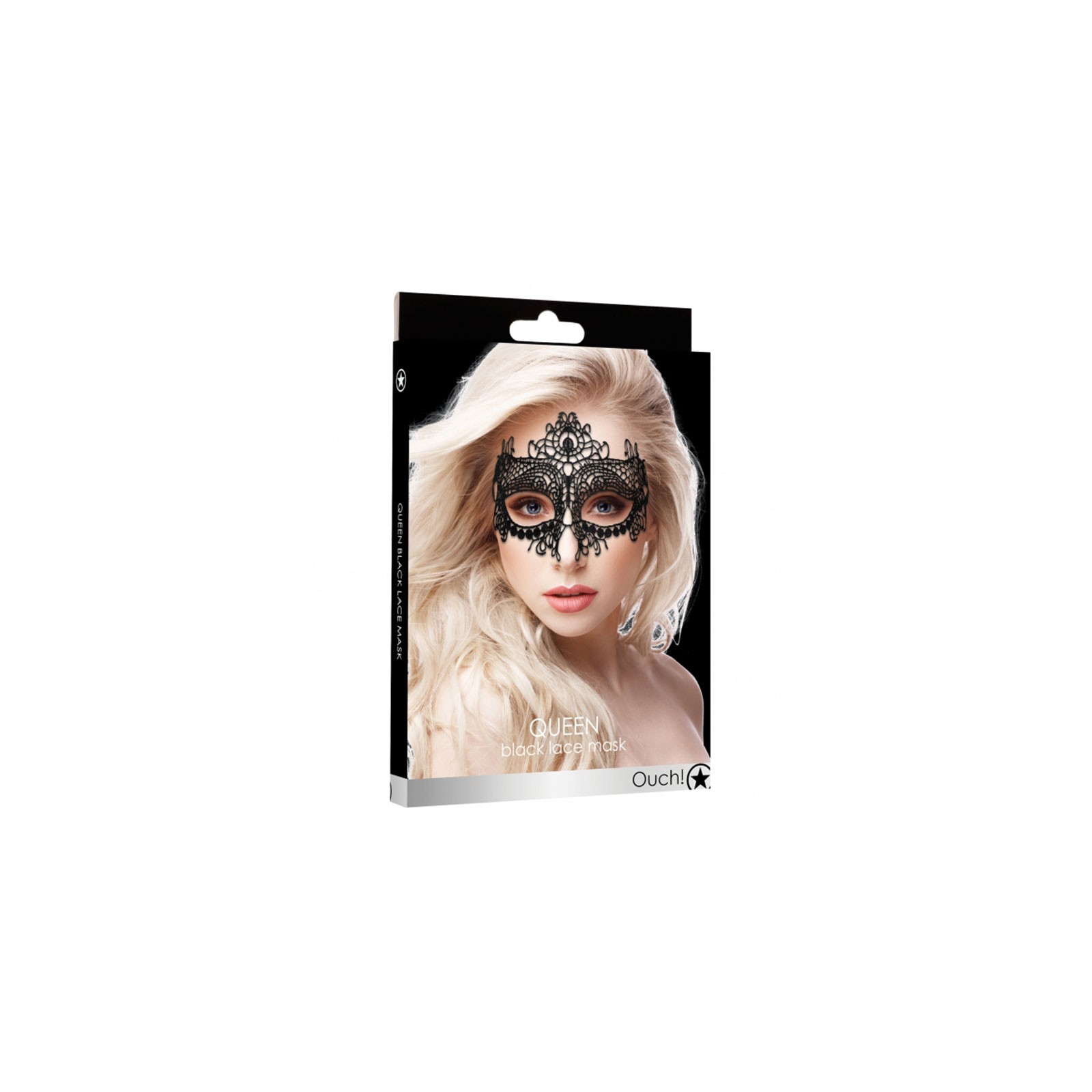 Ouch! Queen Lace Eye Mask - Mystery & Allure Ouch! Queen Lace Eye Mask - Mystery & Allure