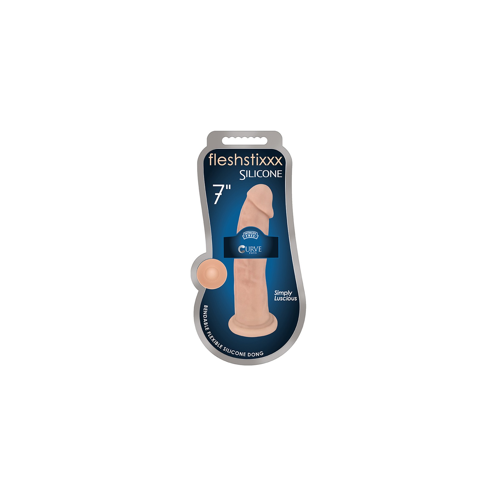 Dildo de Silicona FLESHSTIXXX 7 in. de Curve Toys Dildo de Silicona FLESHSTIXXX 7 in. de Curve Toys