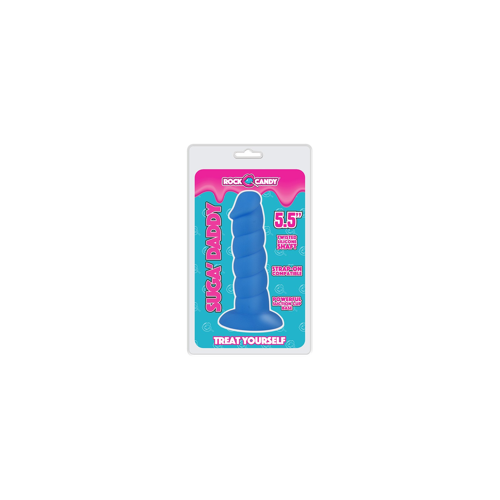 Vibrador SUGA-DADDY 5.5" Azul Vibrador SUGA-DADDY 5.5" Azul