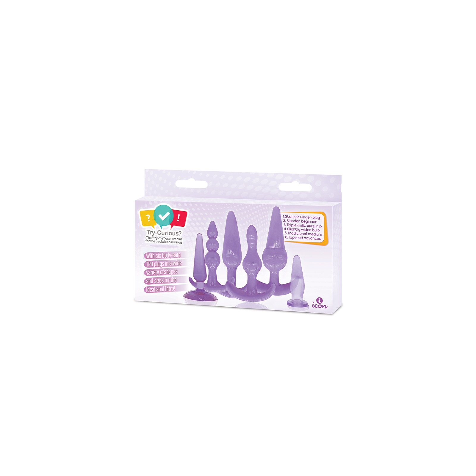 Try-Curious Anal Plug Kit for Safe Exploration Try-Curious Anal Plug Kit for Safe Exploration
