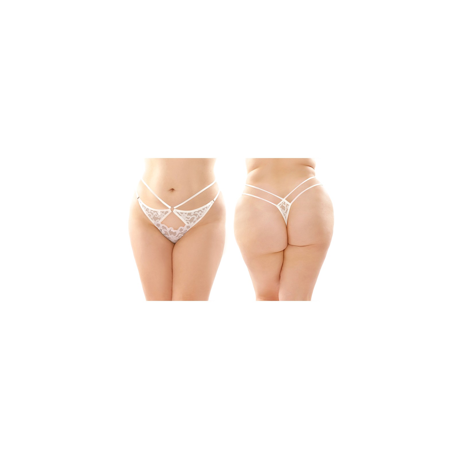 Fantasy Lingerie Jasmine Lace Thong 6-Pack for Queens Fantasy Lingerie Jasmine Lace Thong 6-Pack for Queens