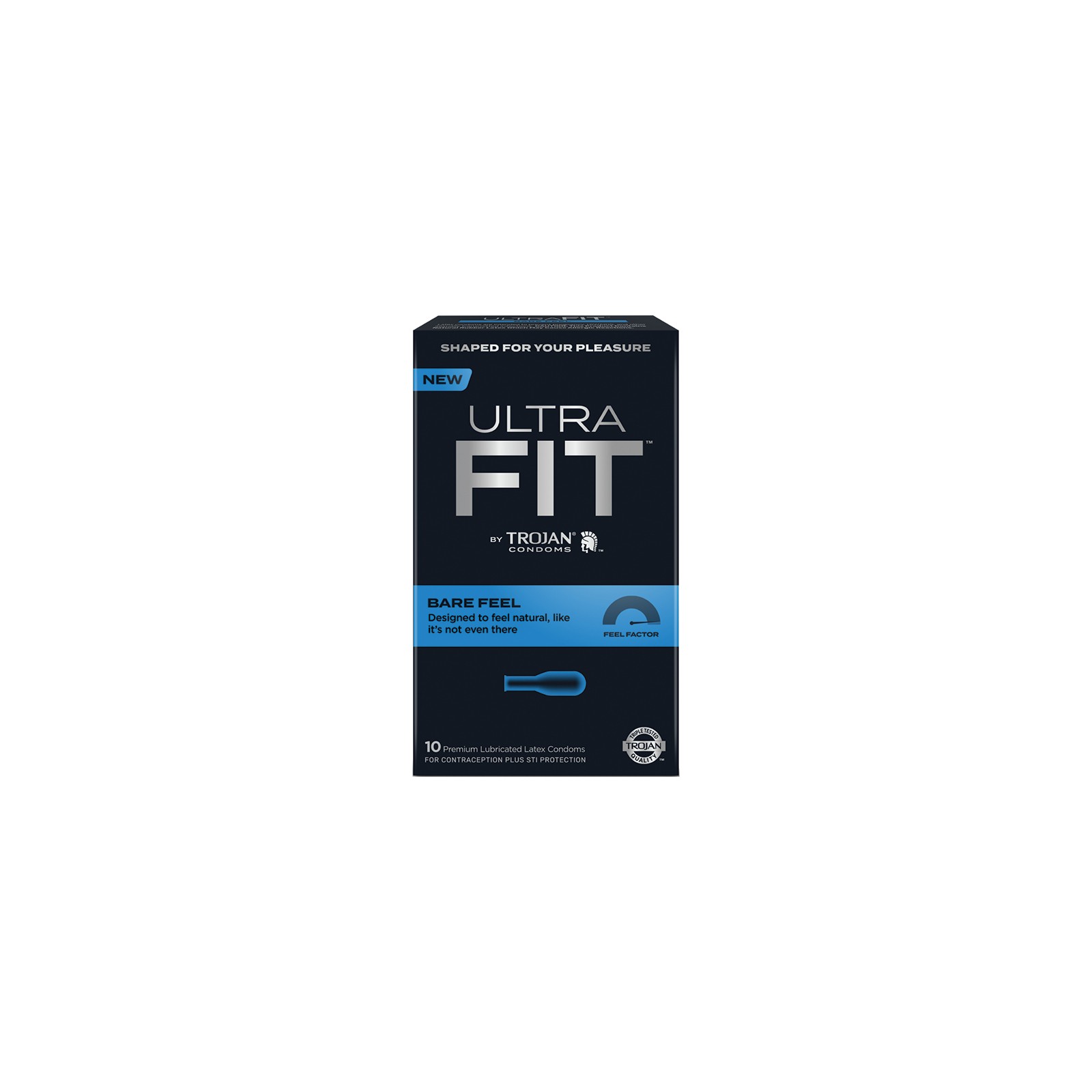 Trojan Ultrafit Bare Feel Condoms for Natural Sensation Trojan Ultrafit Bare Feel Condoms for Natural Sensation