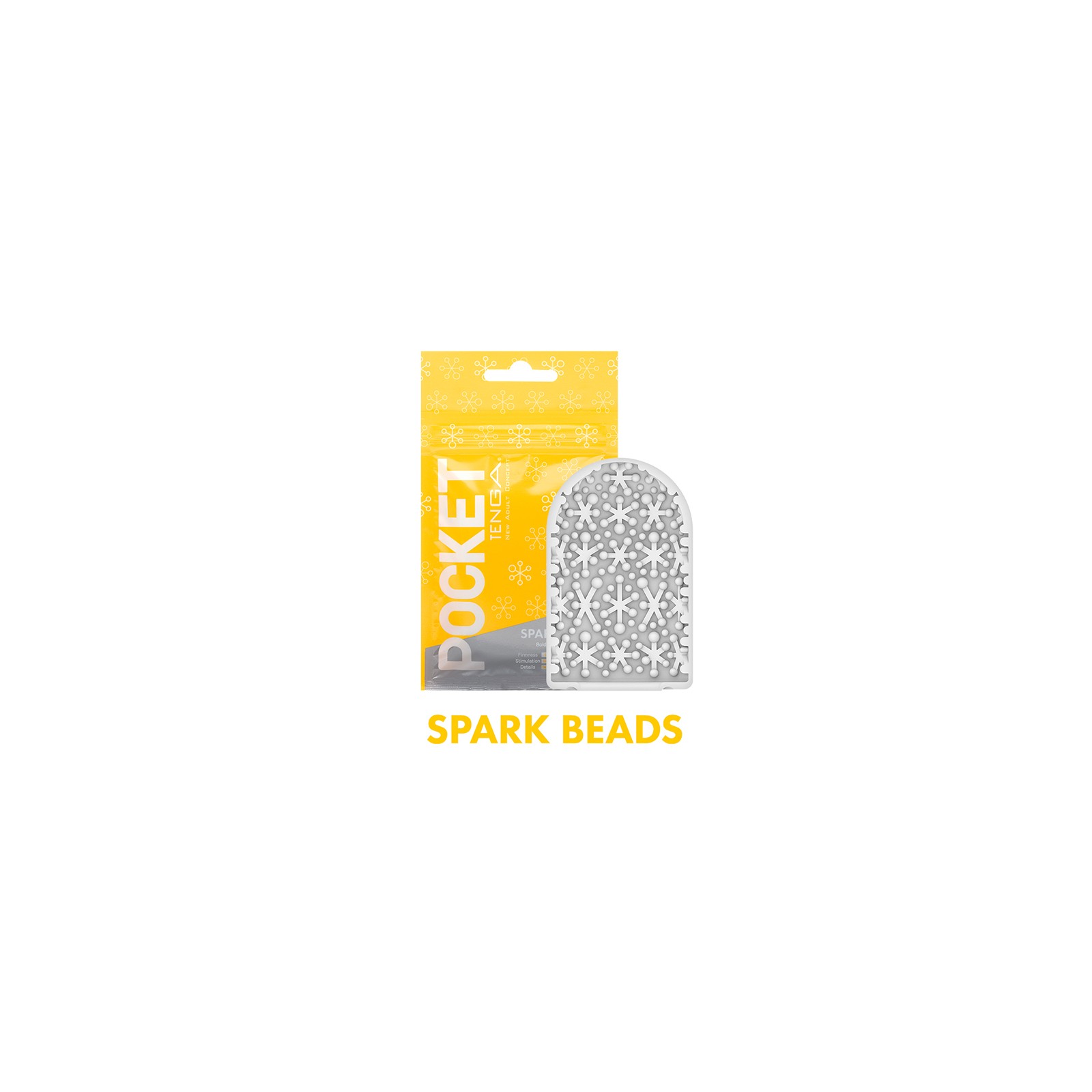 Masturbador Tenga Pocket Sleeve Spark Beads Masturbador Tenga Pocket Sleeve Spark Beads