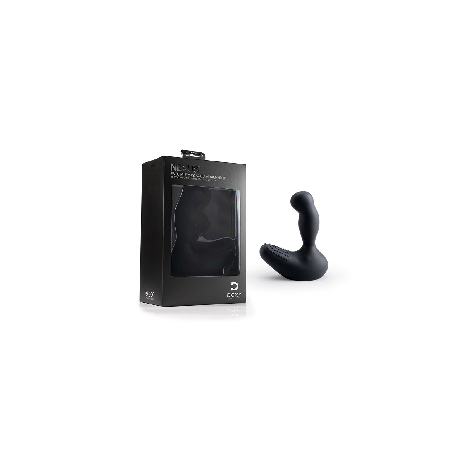 Doxy 3 Silicone Prostate Wand Attachment Black Doxy 3 Silicone Prostate Wand Attachment Black