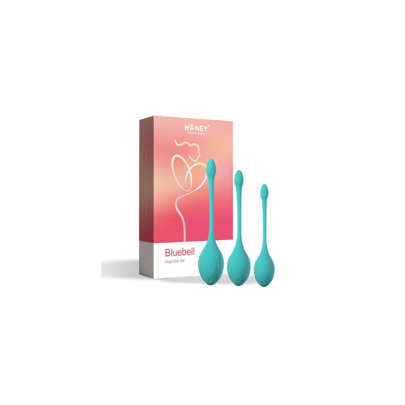 Juego de Bolas de Kegel Bluebell de Honey Play Box Juego de Bolas de Kegel Bluebell de Honey Play Box