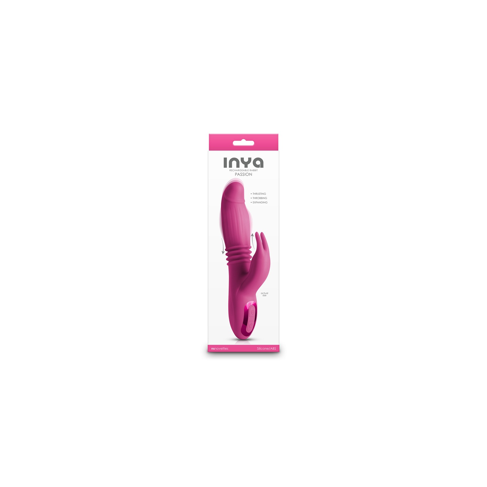 Vibrador Conejo INYA Pasión para Satisfacción Suprema Vibrador Conejo INYA Pasión para Satisfacción Suprema