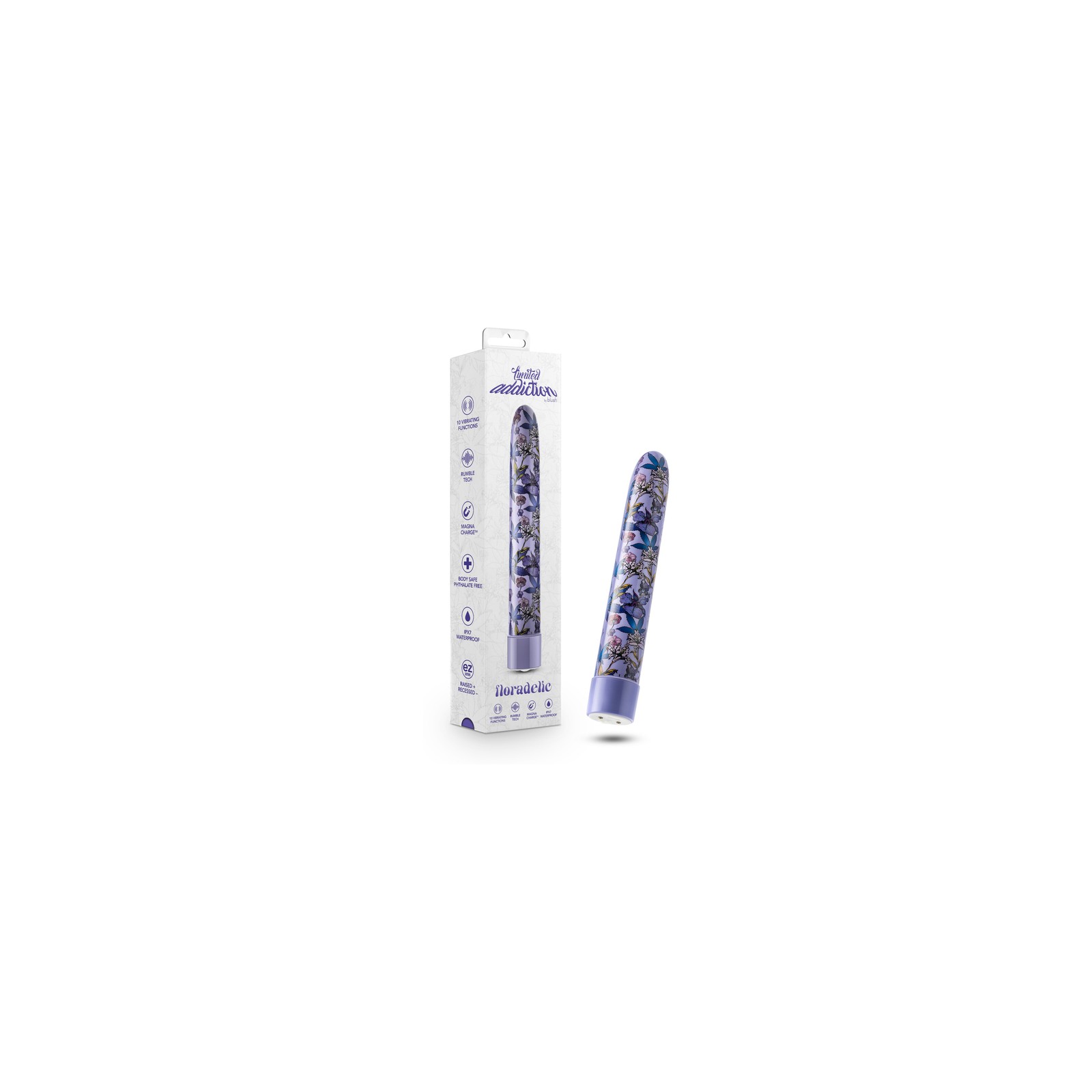 Limited Addiction Floradelic Rechargeable Vibrator - Explore Deep Pleasure Limited Addiction Floradelic Rechargeable Vibrator - Explore Deep Pleasure