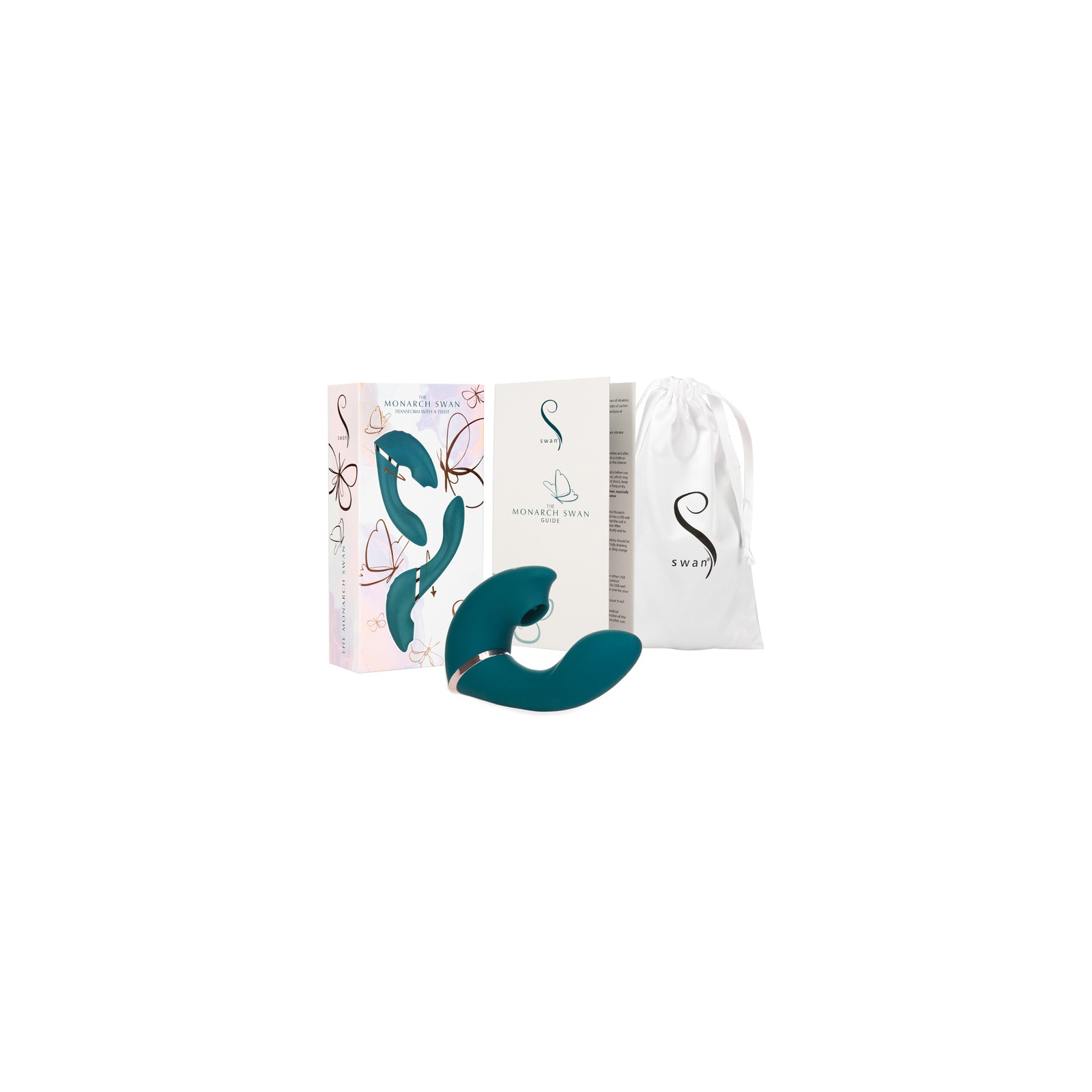 Swan El Transformador Monarch - Dispositivo de Placer Versátil Swan El Transformador Monarch - Dispositivo de Placer Versátil