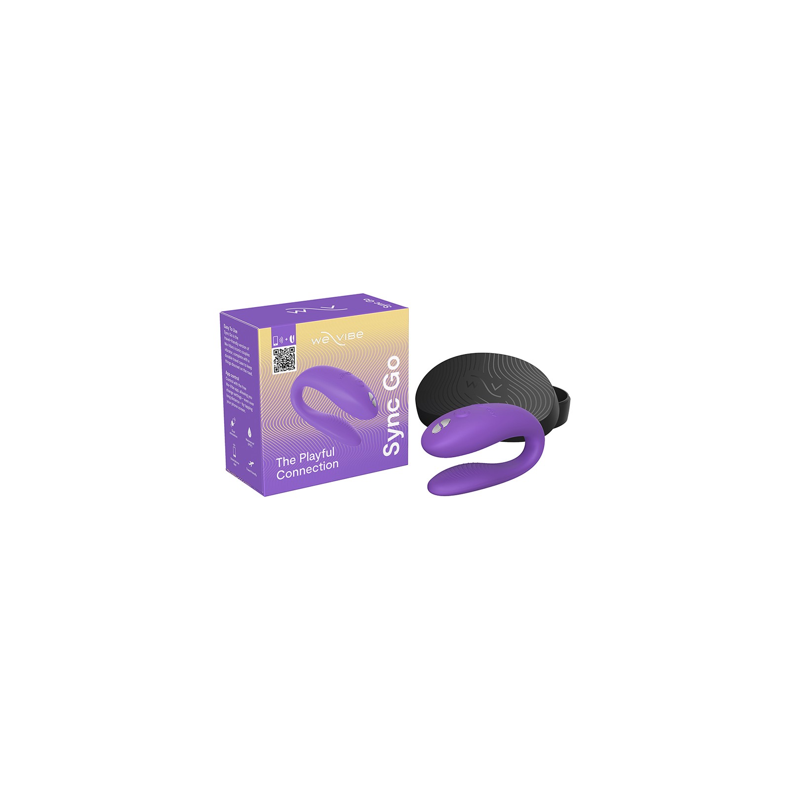 Vibrador para Parejas We-Vibe Sync Go Resistente al Agua Vibrador para Parejas We-Vibe Sync Go Resistente al Agua