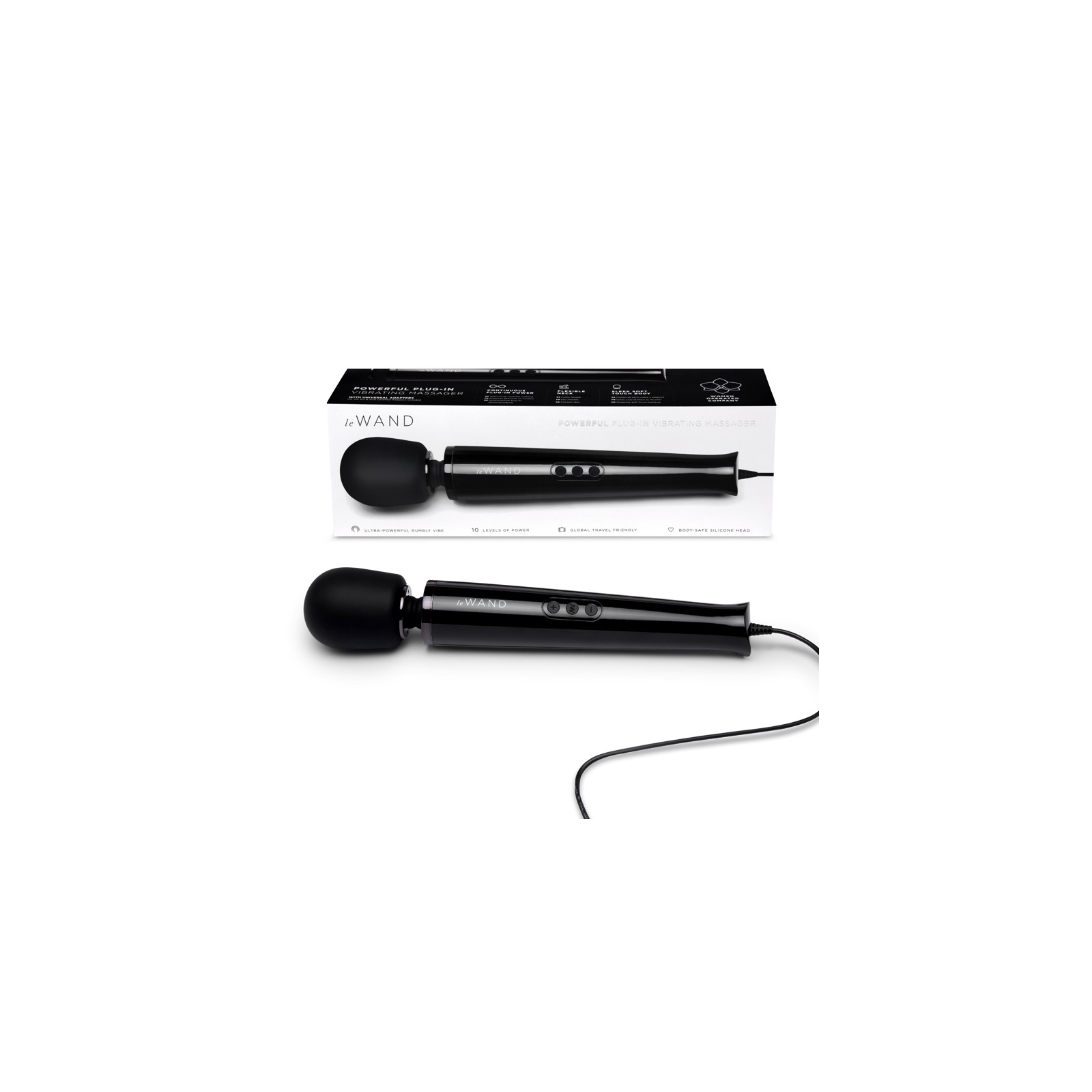 Le Wand Plug-In Vibrating Massager for Unlimited Pleasure Le Wand Plug-In Vibrating Massager for Unlimited Pleasure