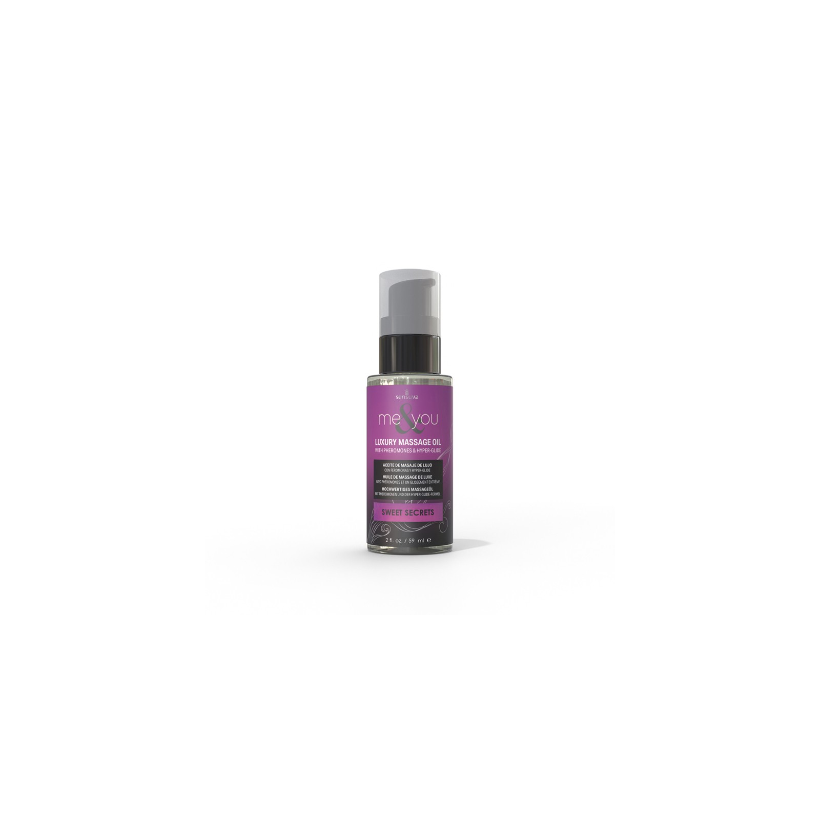 Sensuva Me & You Luxury Massage Oil | Pheromone Infused Sensuva Me & You Luxury Massage Oil | Pheromone Infused