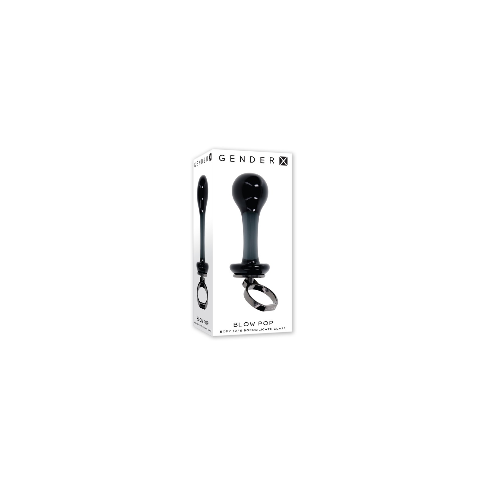Gender X Blow Pop Glass Plug - Elegant Design Gender X Blow Pop Glass Plug - Elegant Design