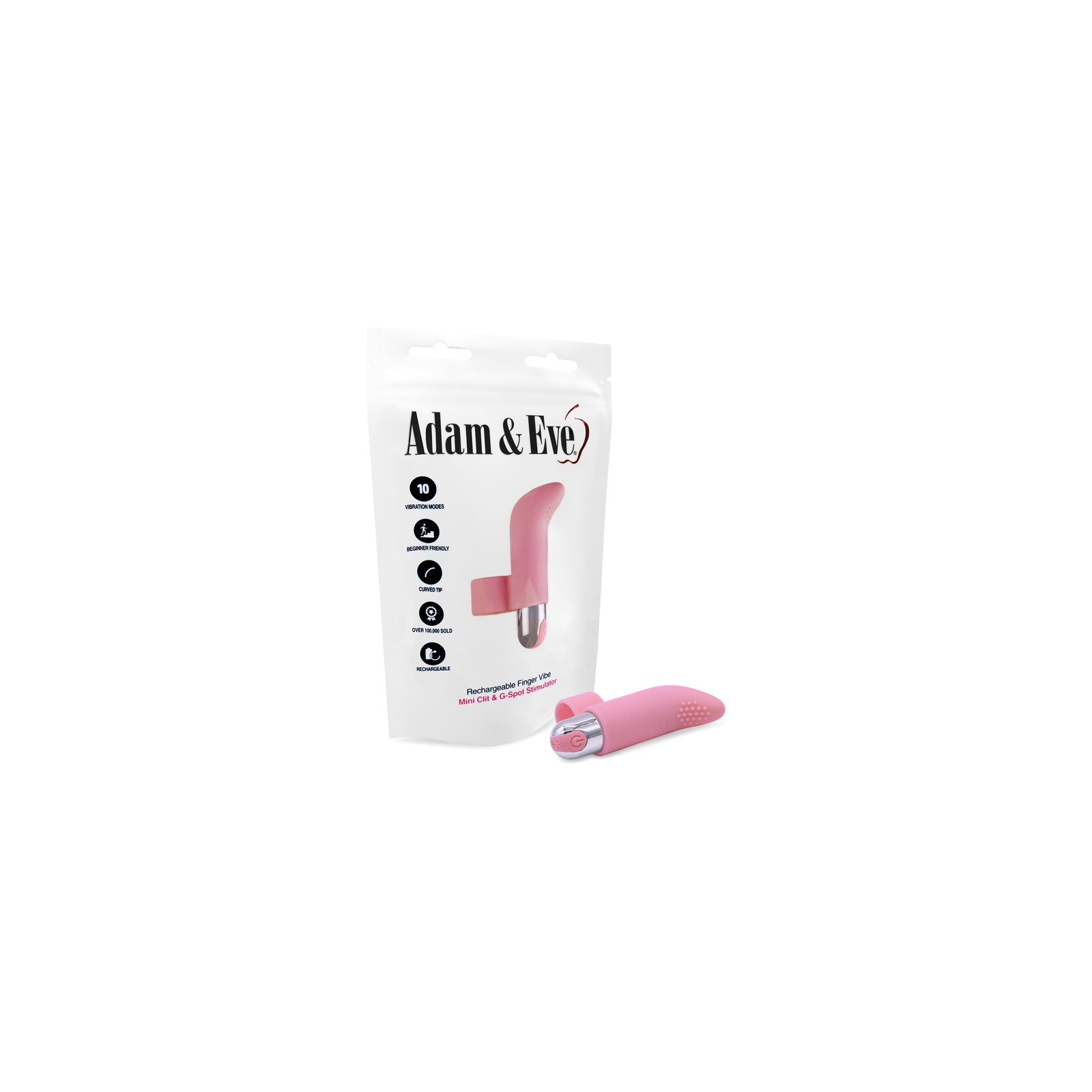 Vibrador de Dedo Recargable Adam & Eve Vibrador de Dedo Recargable Adam & Eve