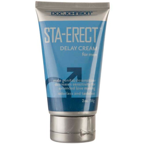 Sta-Erect Delay Cream 2oz for Intimacy