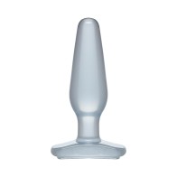 Plug Anal Crystal Jellies Claro Mediano
