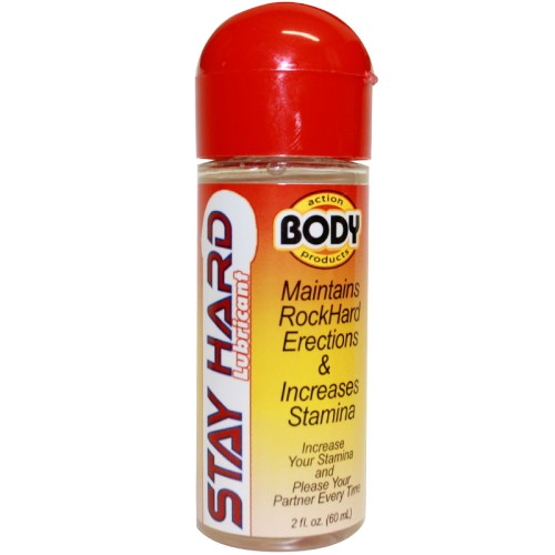 Body Action Stay Hard Desensitizing Lubricant