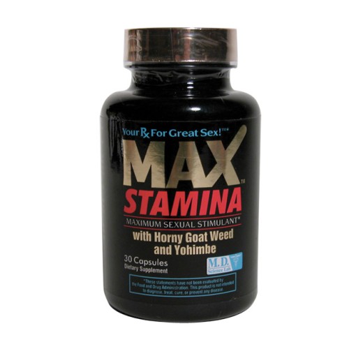 MaxStamina Estimulante Sexual Máximo 30 Cápsulas