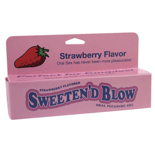Gel Oral Sabor Fresa Sweeten'd Blow para Momentos Especiales