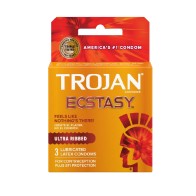 Trojan Ultra Ribbed Ecstasy - Placer Mejorado