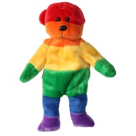 Pride Pals Rainbow Bear Stuffed Toy