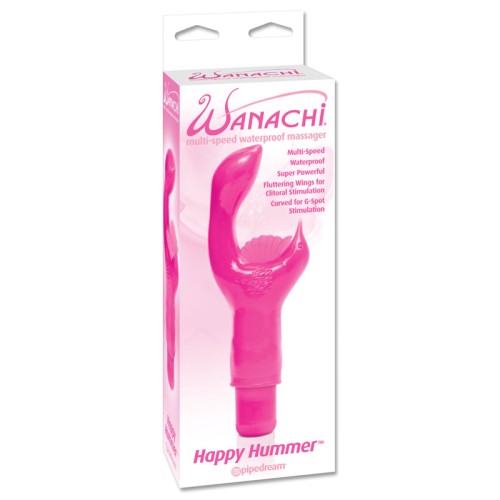 Pipedream Wanachi Happy Hummer Masajeador Impermeable para el Punto G