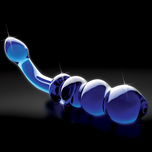 Pipedream Icicles No. 31 Curved Beaded Dual-Ended Glass Dildo