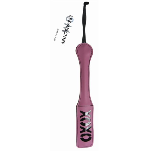 Divertida Pala Rosa XOXO para la Diversión Romántica