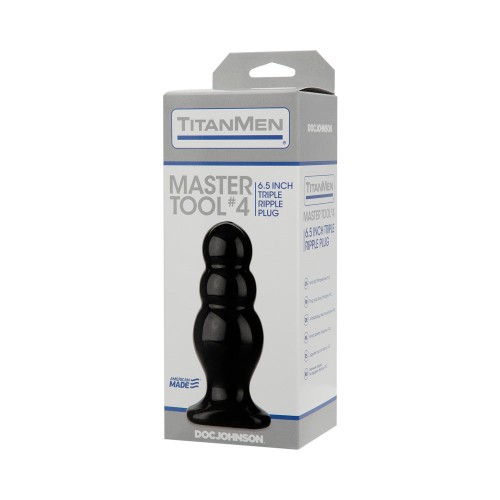 TitanMen Master Tool #4 Negro para Placer Avanzado