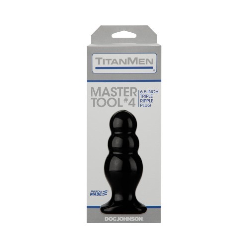 TitanMen Master Tool #4 Negro para Placer Avanzado