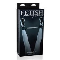 Pipedream Fetish Fantasy Series Limited Edition Adjustable Spreader Bar Black/Silver
