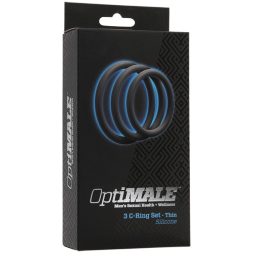 Juego de 3 Anillos C para OptiMALE - Pizarra Delgada