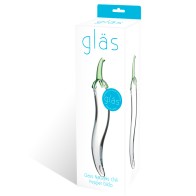 Glas 8.25 inch Glass Naturals Chili Pepper Dildo