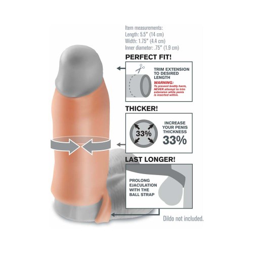 Pipedream Fantasy X-tensions Real Feel Enhancer - Enhanced Pleasure
