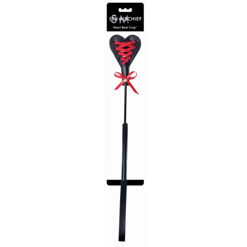 Sportsheets Sex & Mischief Heart Beat Crop - BDSM Sensation Tool