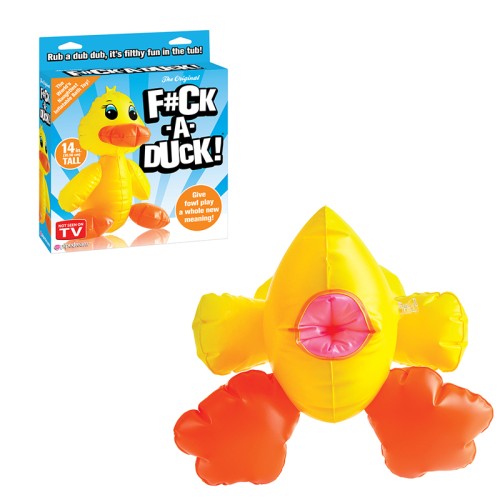 F#ck-A-Duck Juguete Inflable de Baño Travieso