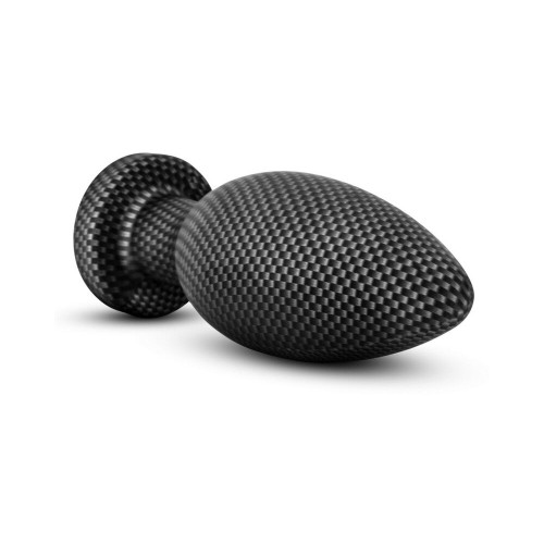 Plug Anal Spark Silicone Mediano - Fibra de Carbono
