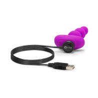 Compra b-Vibe Triplet Plug Anal Vibrante