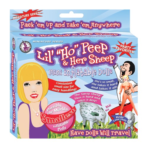 Muñeca Inflable Lil Ho Peep y Su Oveja