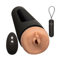 Main Squeeze La Original Vagina Vibrante de Vainilla para Placer Estimulante