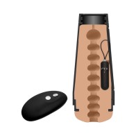 Main Squeeze La Original Vagina Vibrante de Vainilla para Placer Estimulante