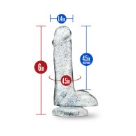 Naturally Yours 6 Inch Glitter Cock for Pleasure